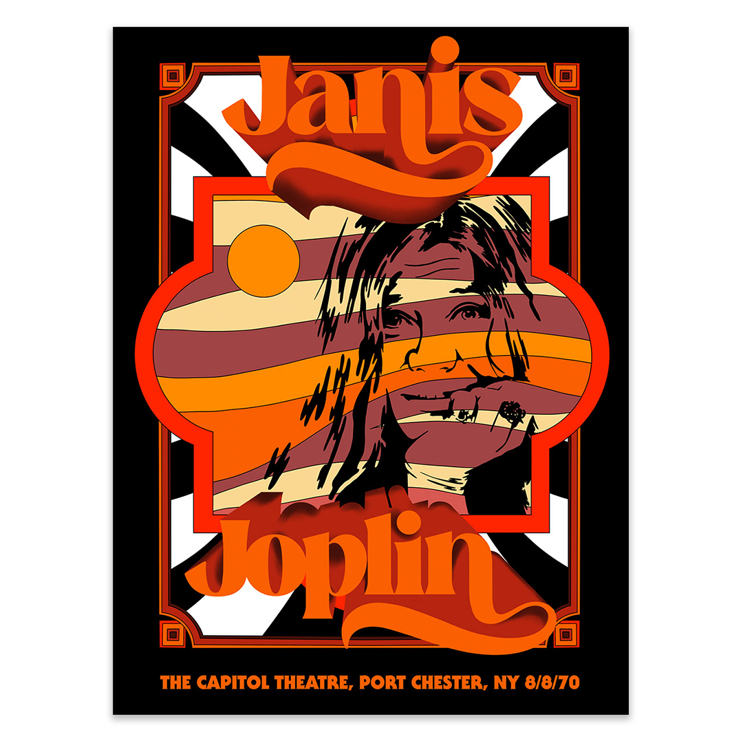 Janis Joplin Capitol Theatre Poster