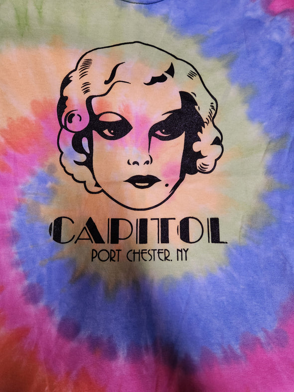 Jean Harlow - Capitol Theatre - Rainbow Tye dye