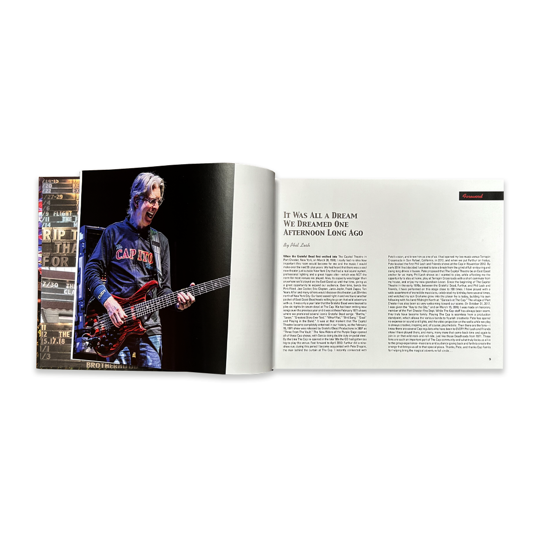 The Capitol Theatre Photo Book & LOCKN' Festival Vol. 3 Book Bundle