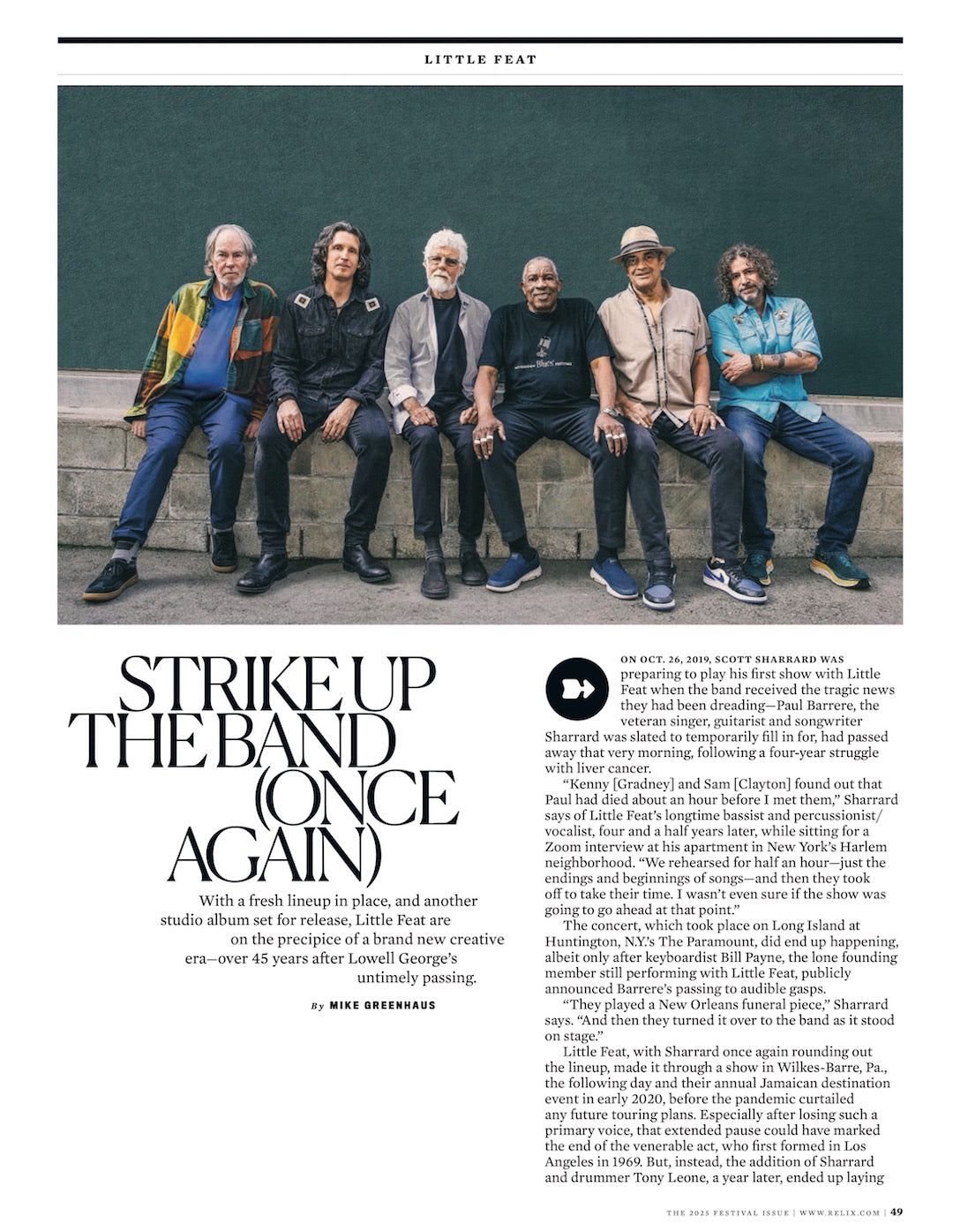 2025 Summer Festival Guide - Relix Issue