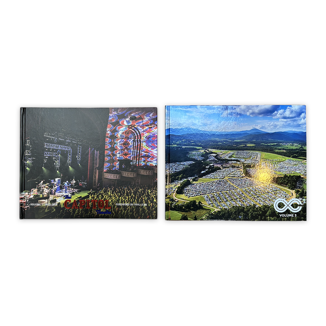 The Capitol Theatre Photo Book & LOCKN' Festival Vol. 3 Book Bundle
