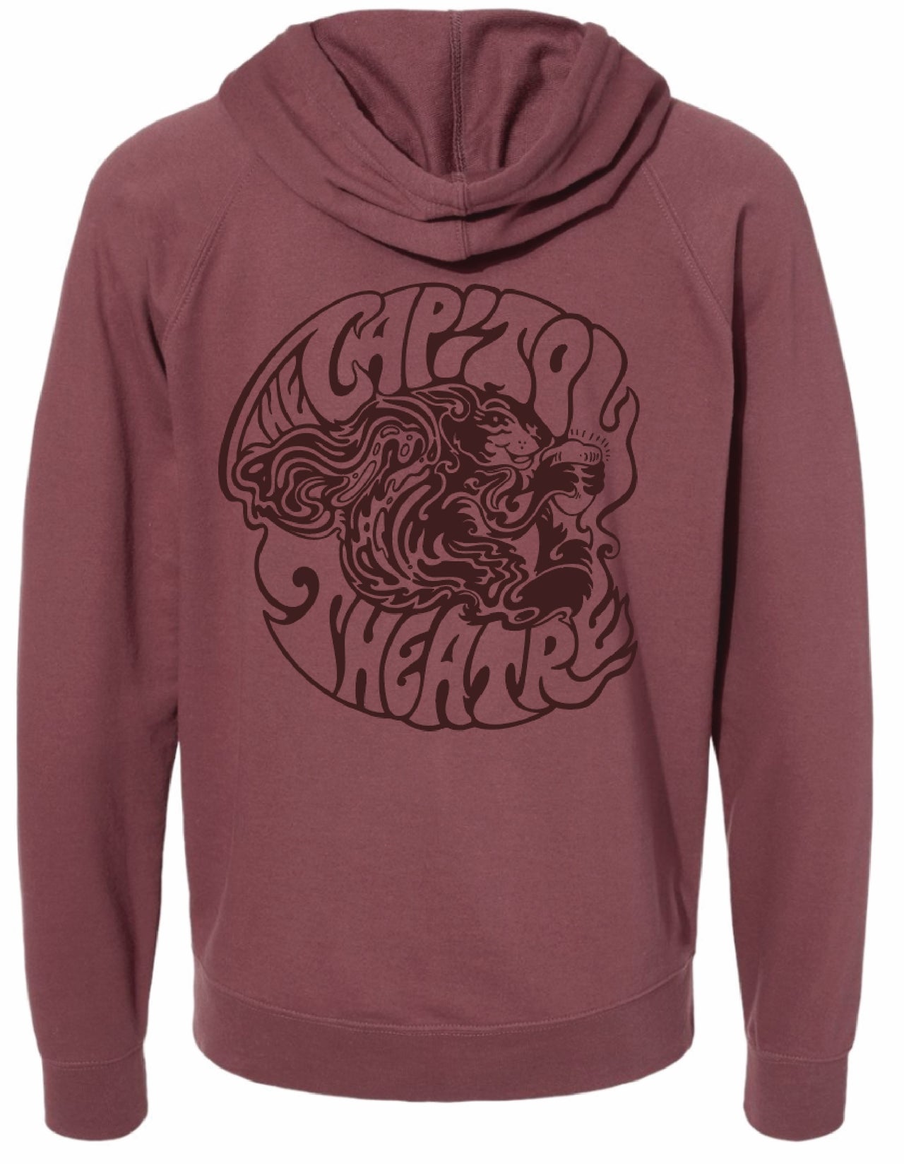 Lightweight Cap Squirrel Logo Hoodie