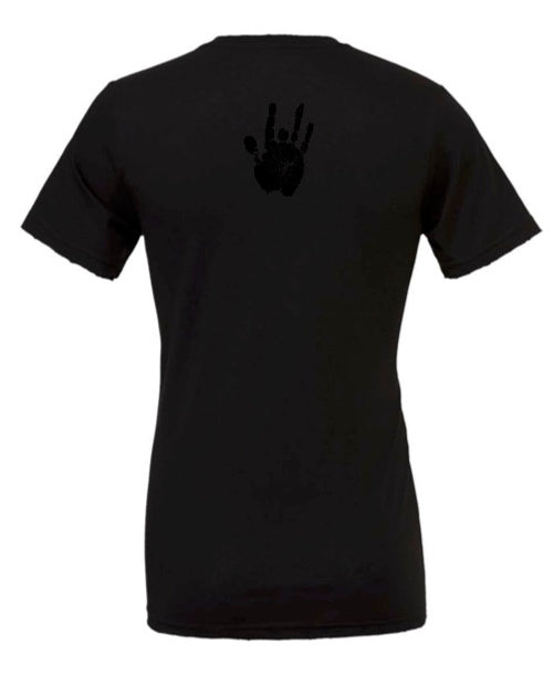 Black Garcia's T-shirt w/ Shimmer Logo