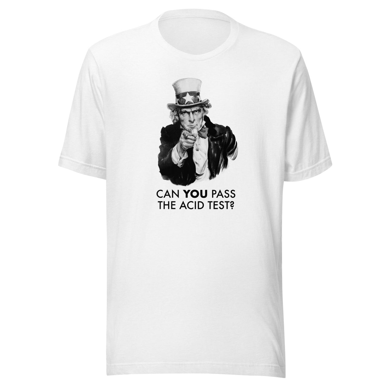 Can You Pass the Acid Test? Membership Card Throwback T-Shirt