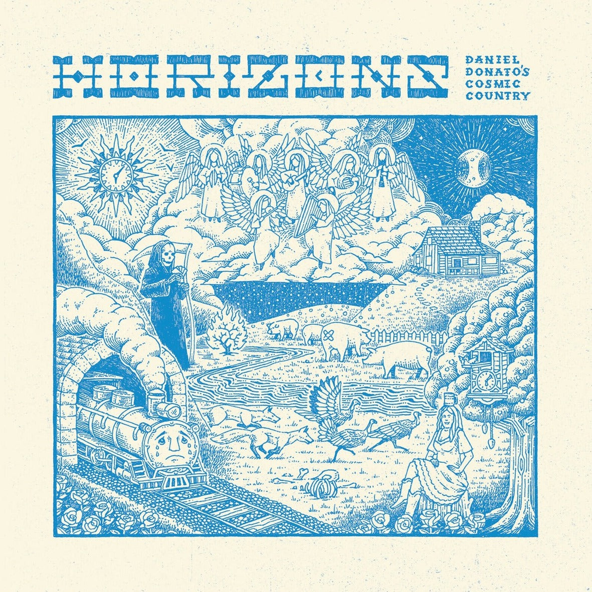 Daniel Donato’s Cosmic Country – Horizons (Exclusive 2-LP Relix Red Vinyl)