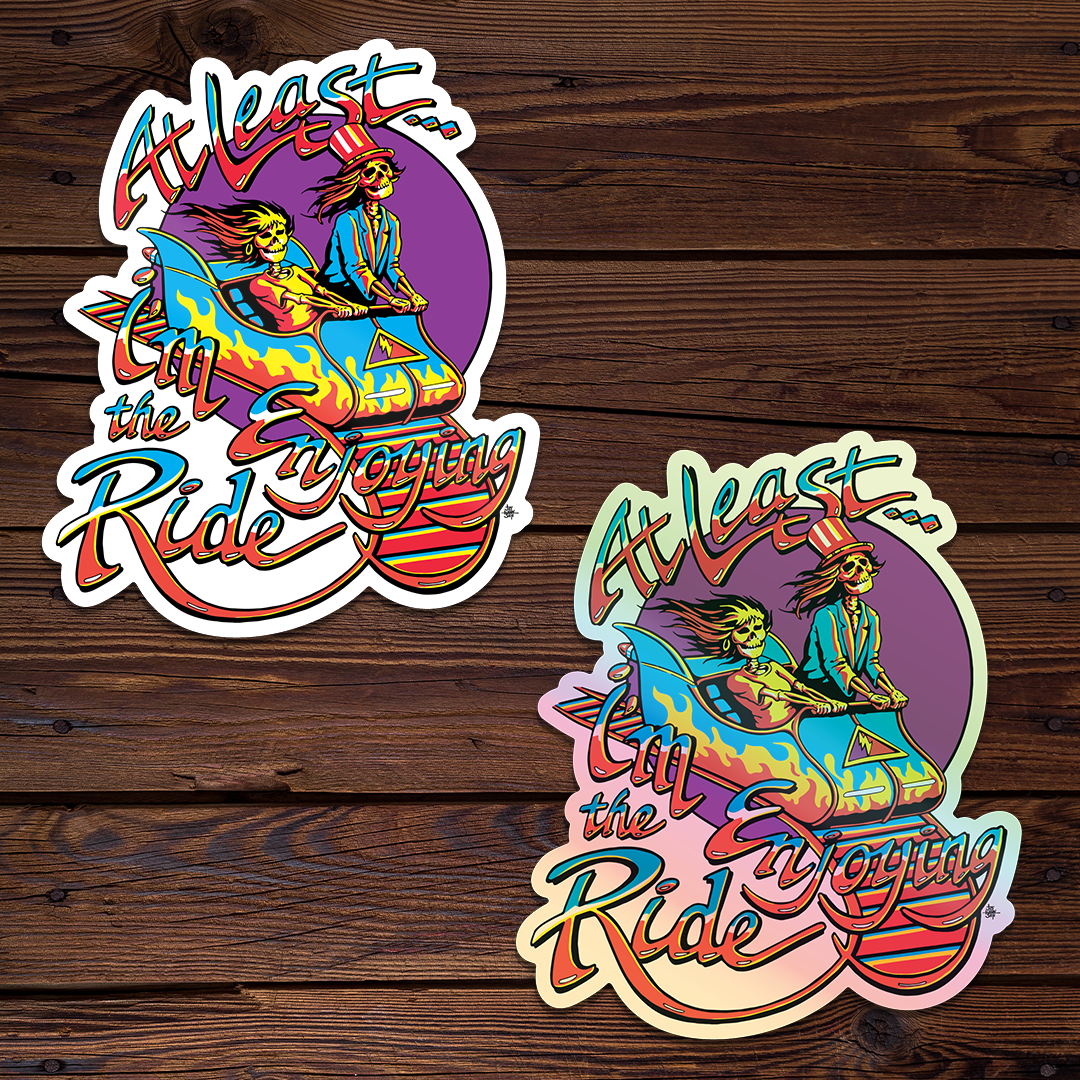 Sticker For Ride Pins & Stickers