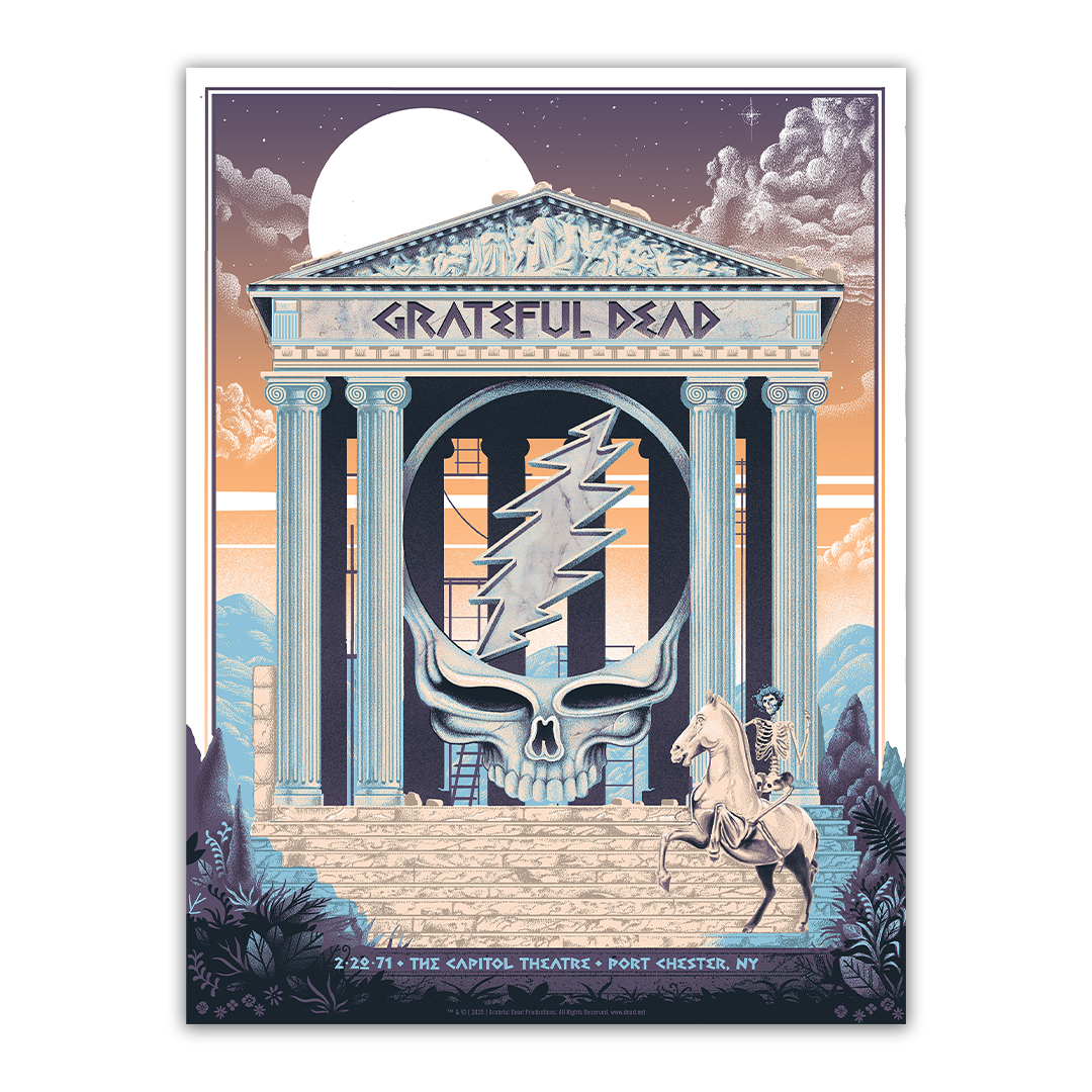 Grateful Dead (2/20/1971) Main Edition Poster by Paul Kreizenbeck