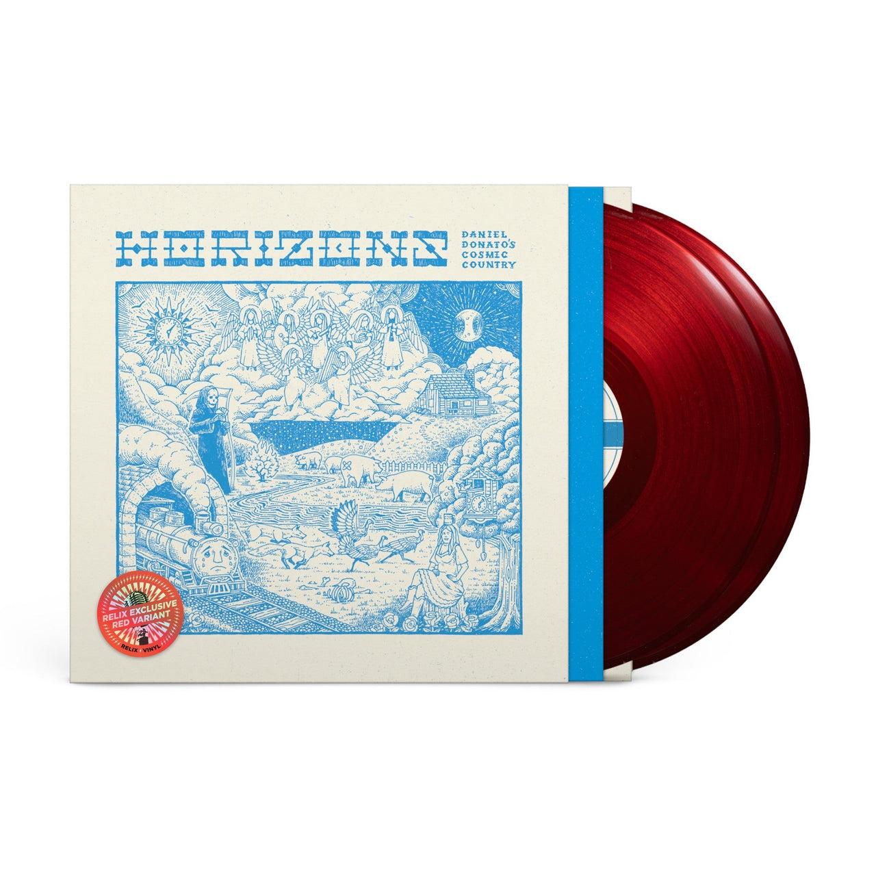 Daniel Donato’s Cosmic Country – Horizons (Exclusive 2-LP Relix Red Vinyl)