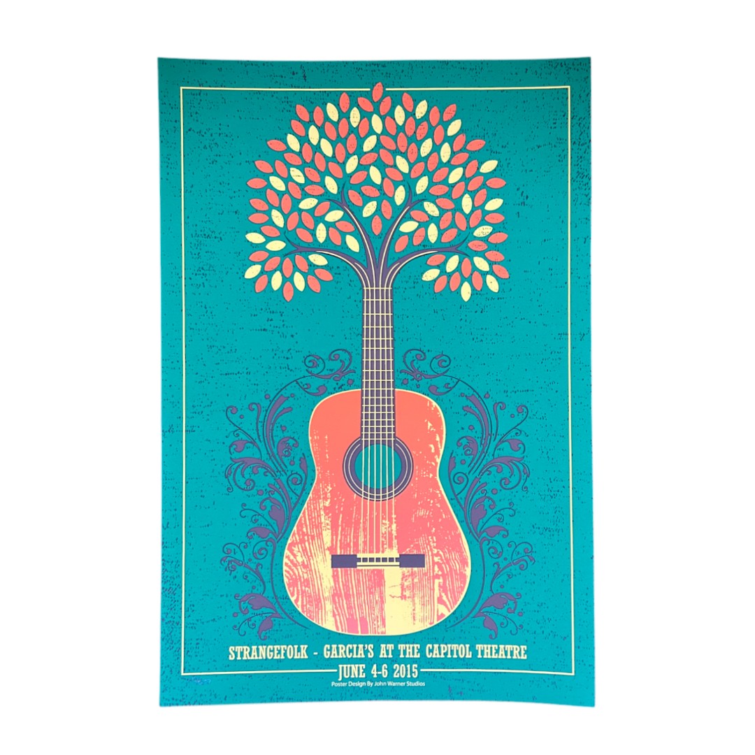 Strangefolk Live at Garcia's June 2015 Poster