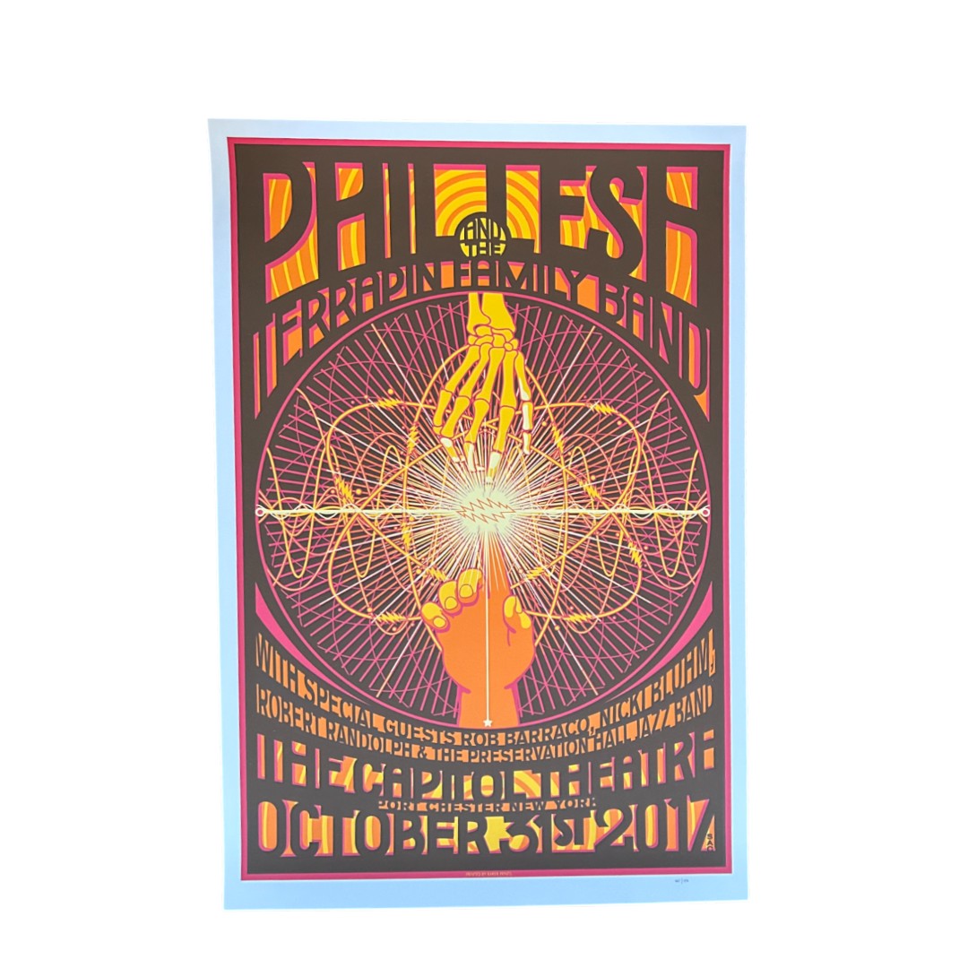 Phil Lesh & The Terrapin Family Band Live Halloween 2017 Poster