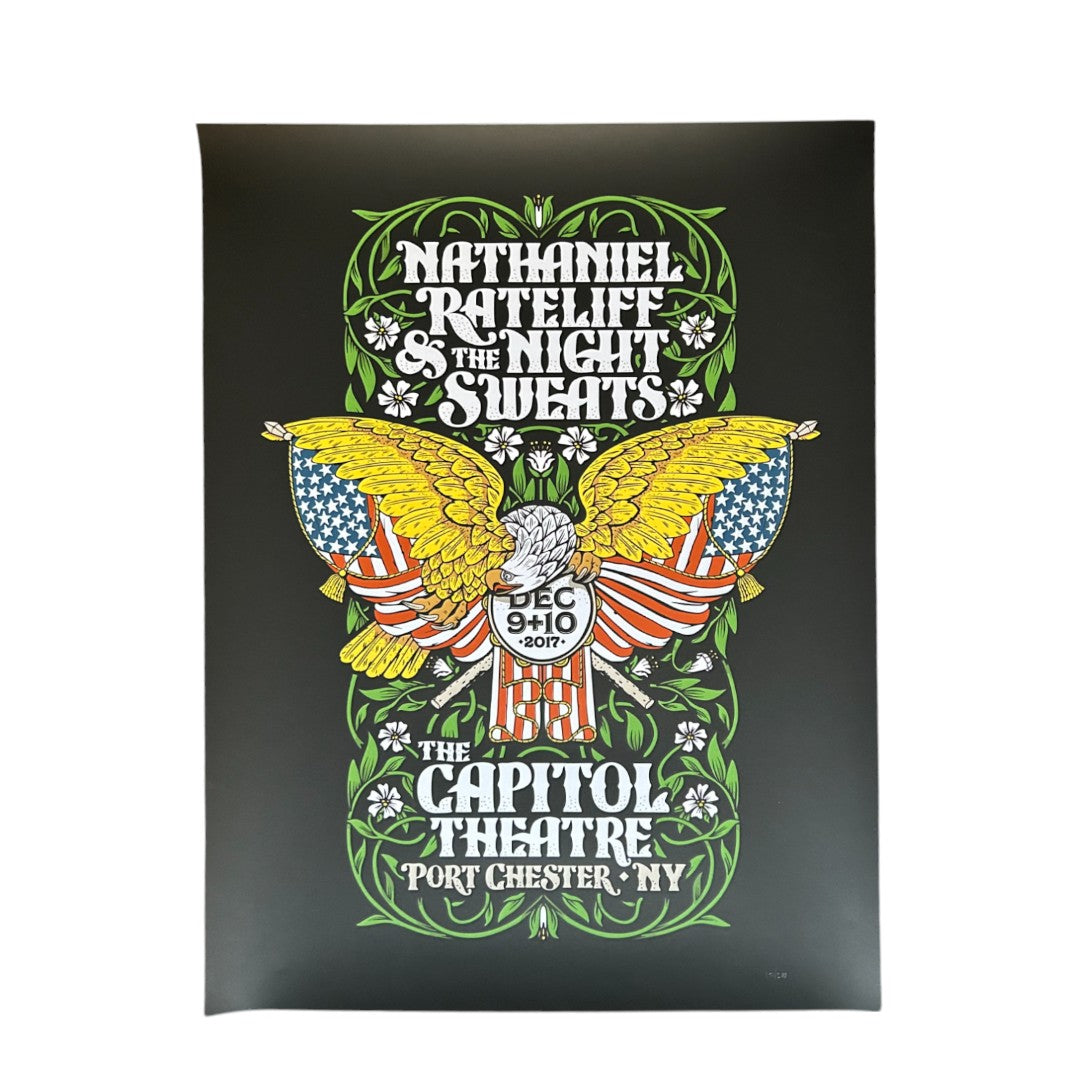 Nathaniel Rateliff & The Night Sweats Live at The Capitol Theatre December 2017 Poster
