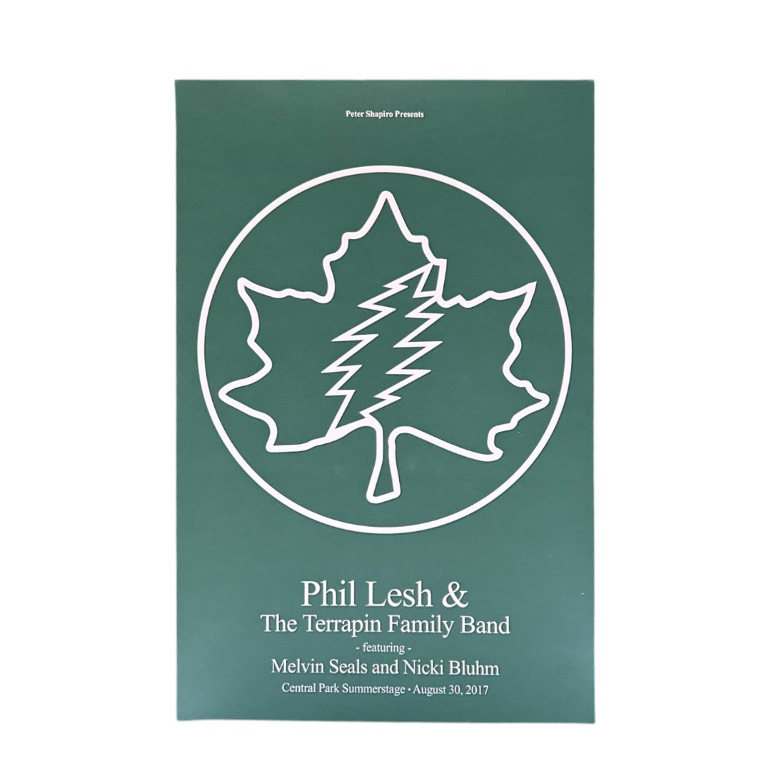 Phil Lesh & TFB Live at Central Park Summerstage 2017 Poster