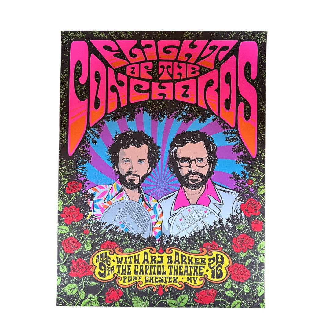 Flight of the Conchords Live at the Capitol Theatre 6/9/2016 Poster