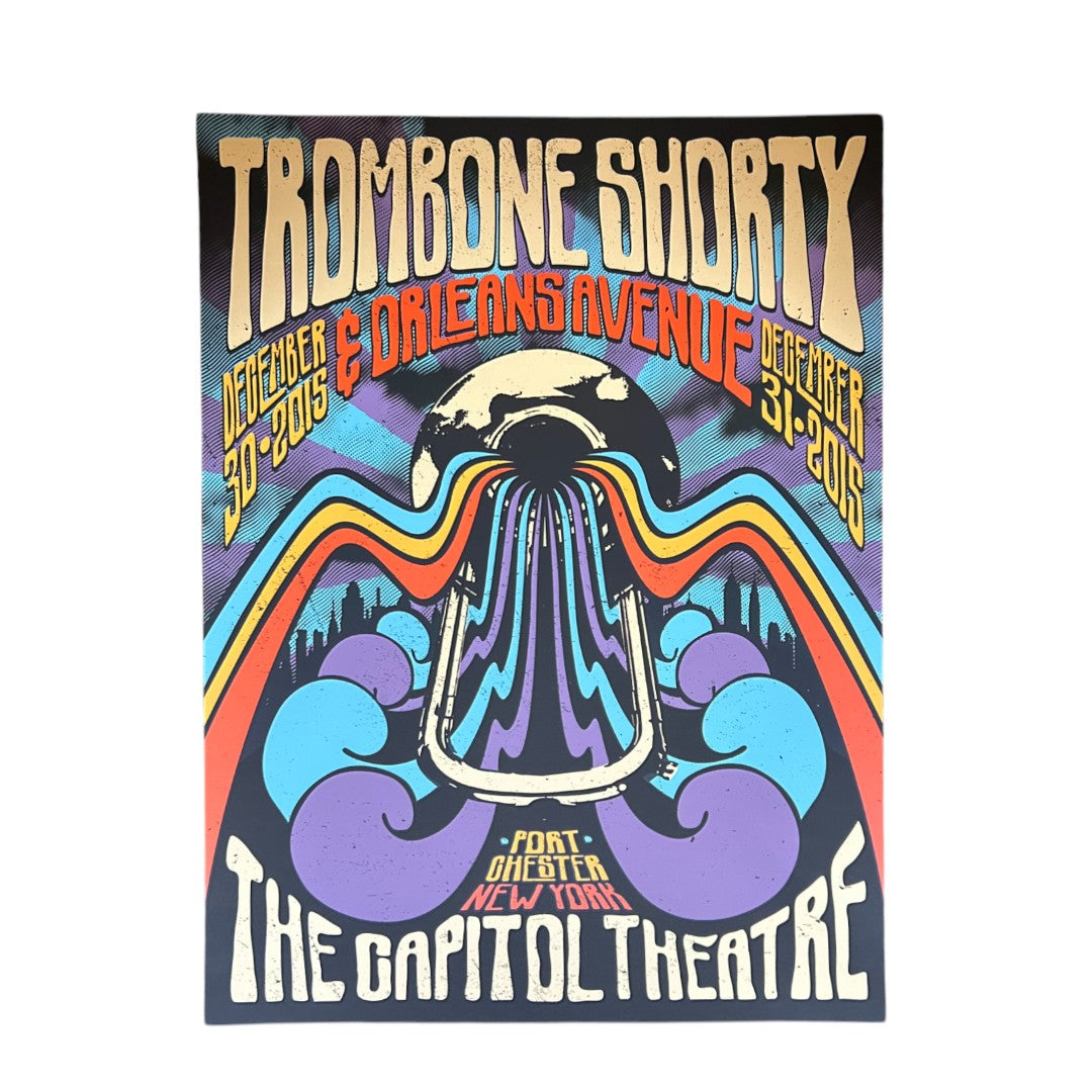 Trombone Shorty Live at The Capitol Theatre 2015 Poster