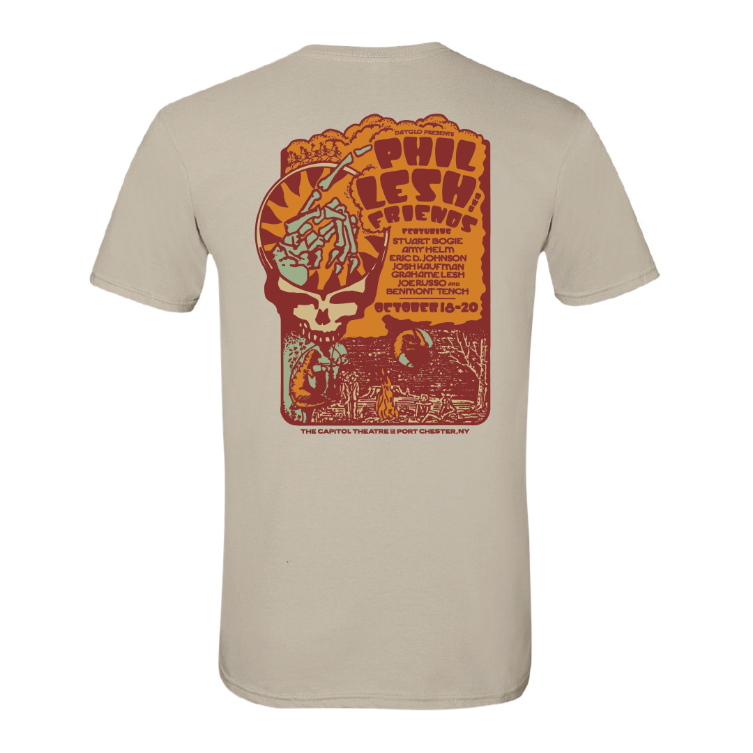 Phil Lesh & Friends - Darryl Norsen Run T-Shirt (Oct. 18-20, 2021)