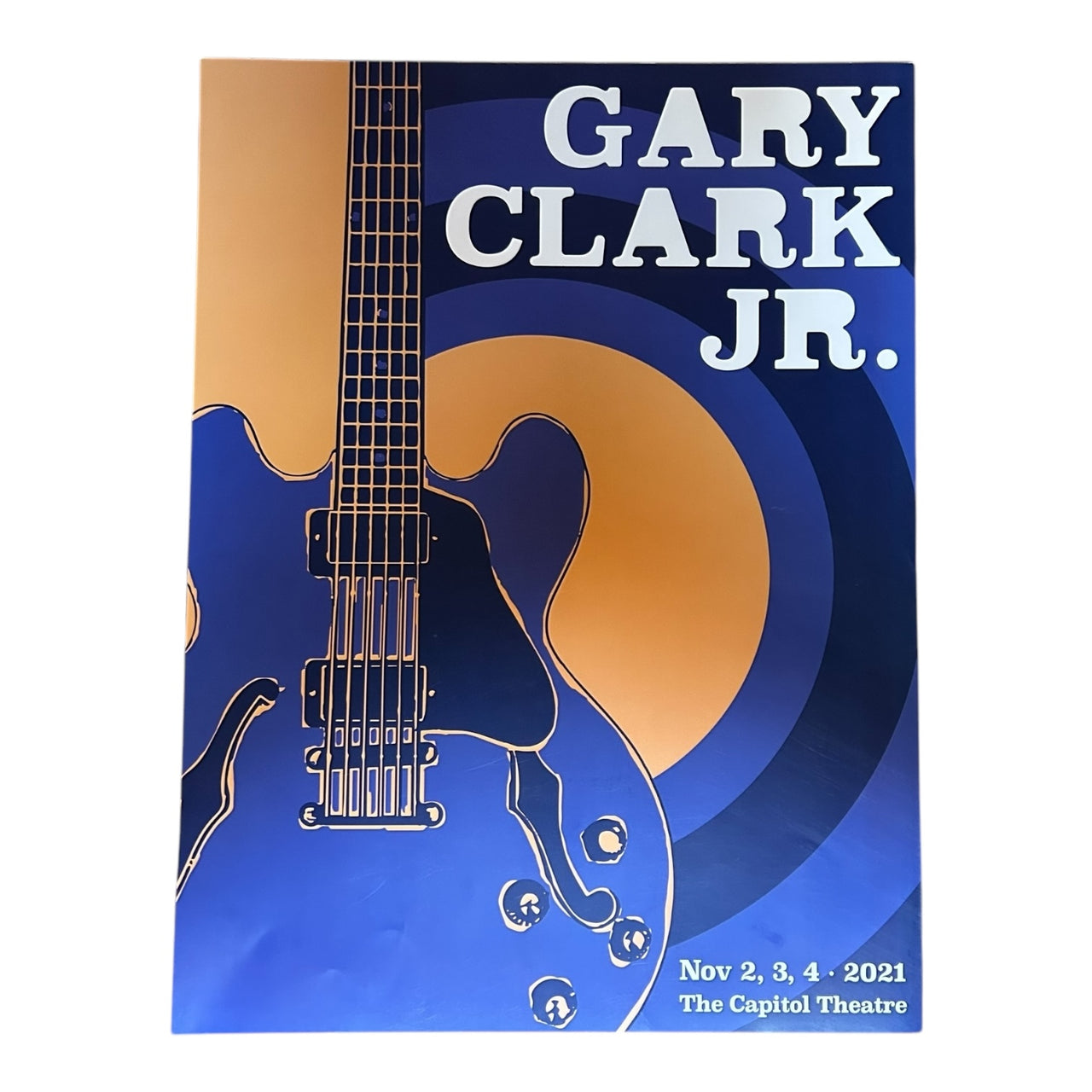 Gary Clark Jr. Live at The Cap 2021 Poster