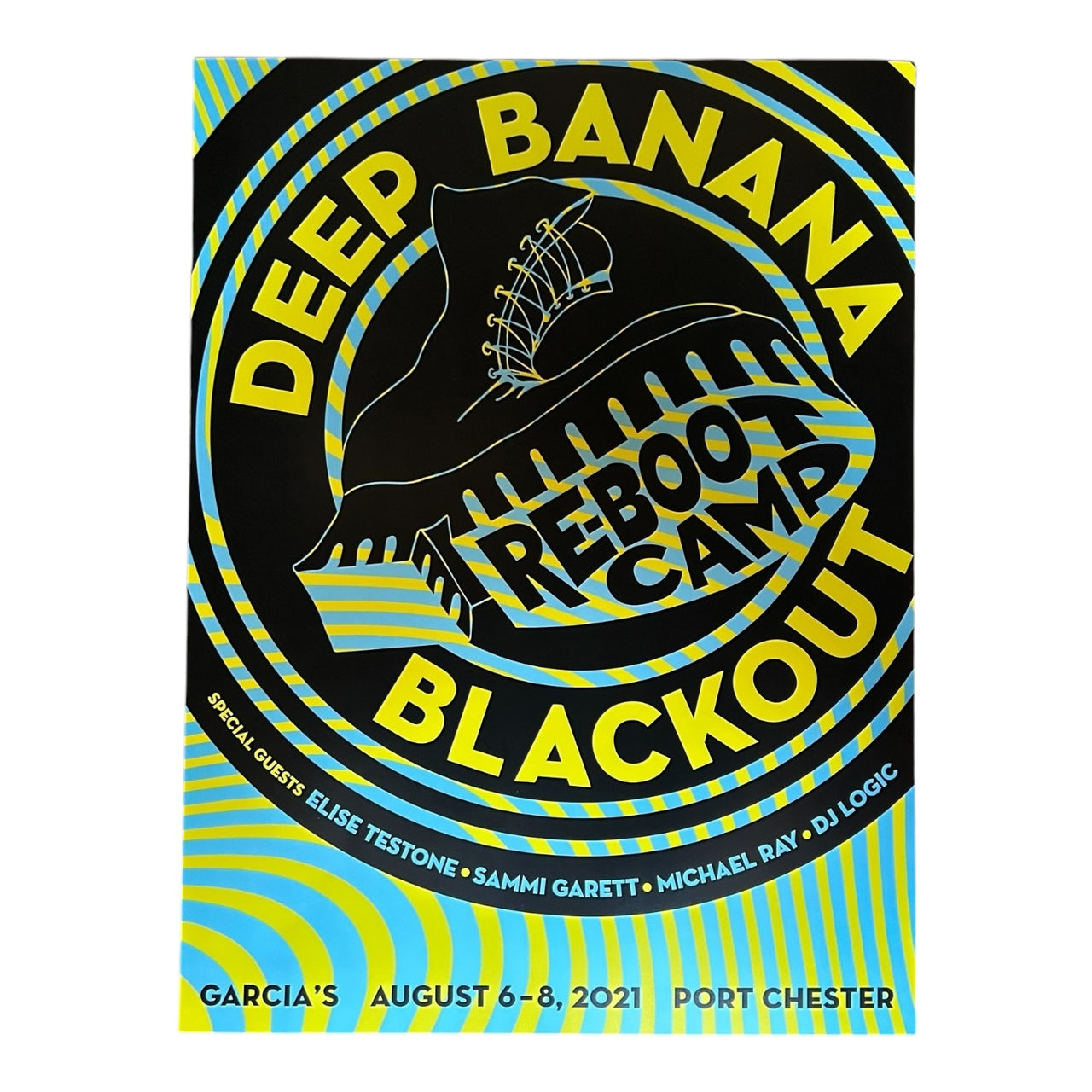 Deep Banana Live at Garcia's August 2021 Poster