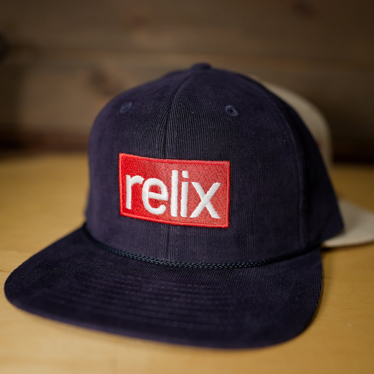 Relix Blue Corduroy Hat