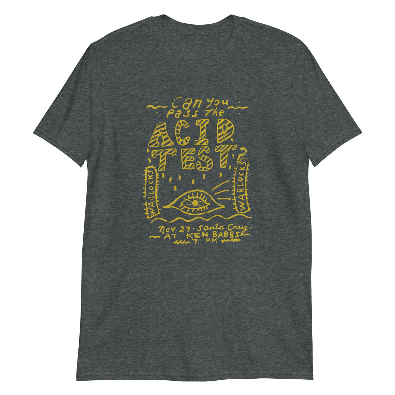 Can You Pass the Acid Test? Throwback Flyer T-Shirt
