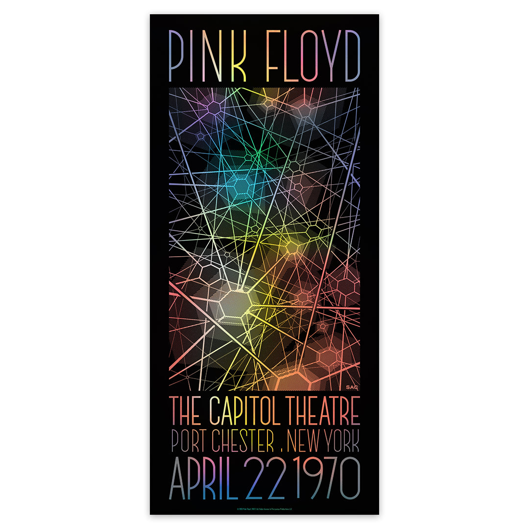 Pink Floyd Live At The Capitol Theatre Poster