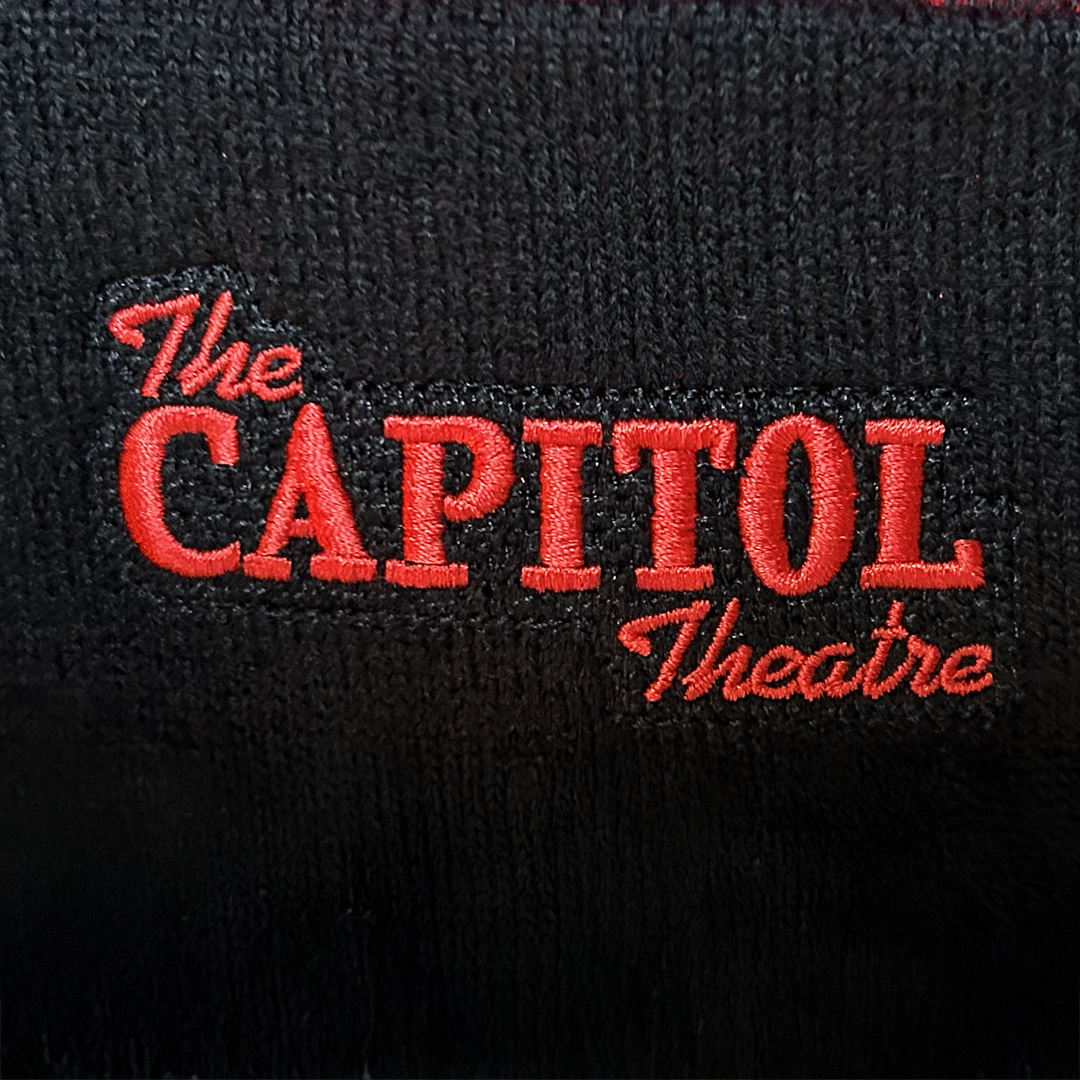 Capitol Theatre Red Plaid Beanie