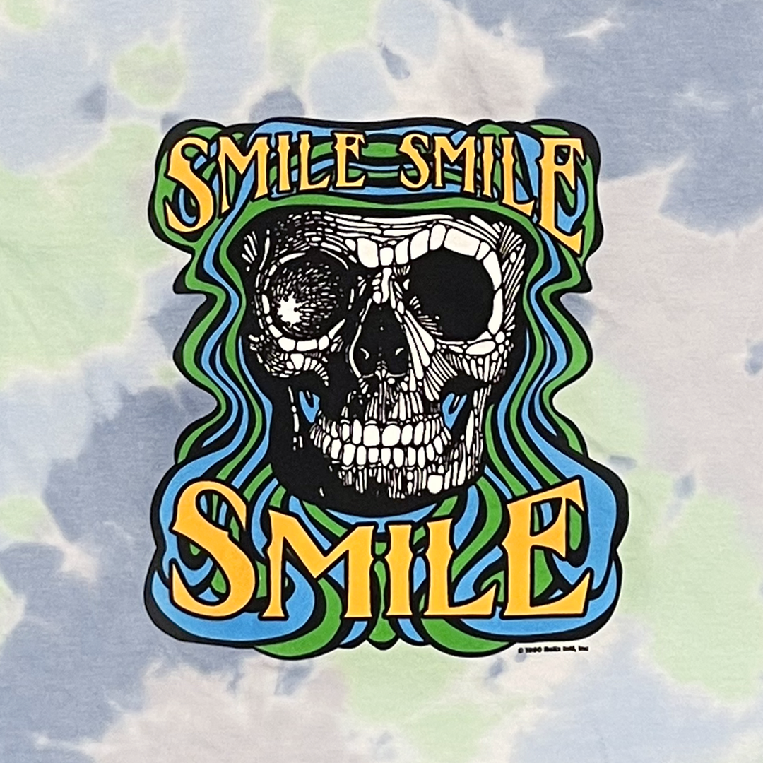 Smile, Smile, Smile Throwback Tie Dye T-Shirt