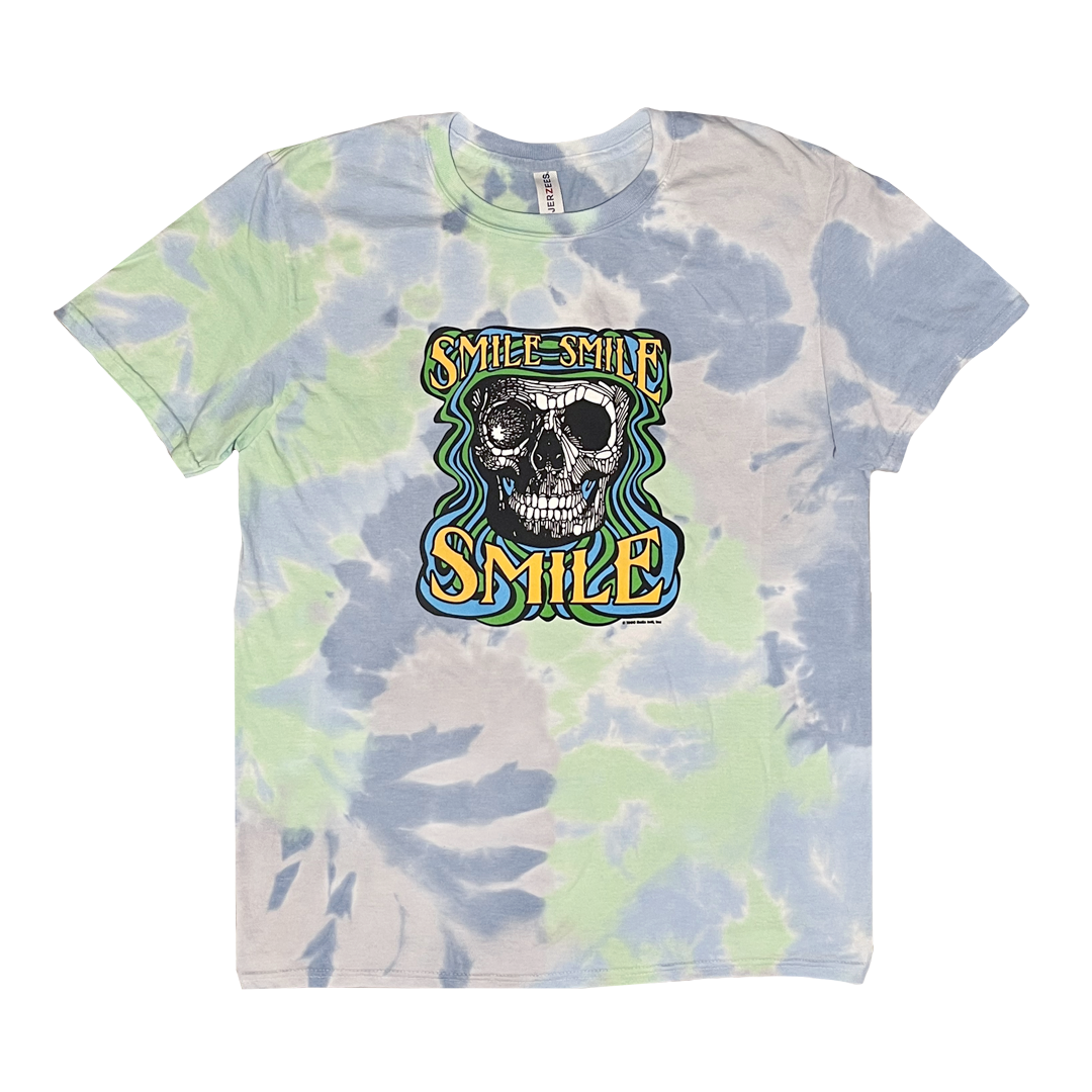 Smile, Smile, Smile Throwback Tie Dye T-Shirt