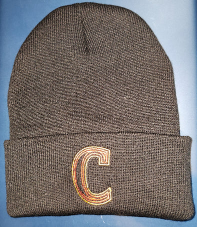 Black Beanie Embroidered Capitol Logo