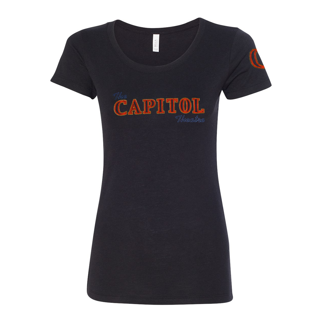 The Capitol Theatre Logo Scoop Neck T-Shirt (Women's)