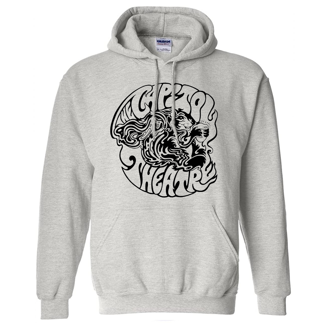 Grey Squirrel Pullover Hoodie